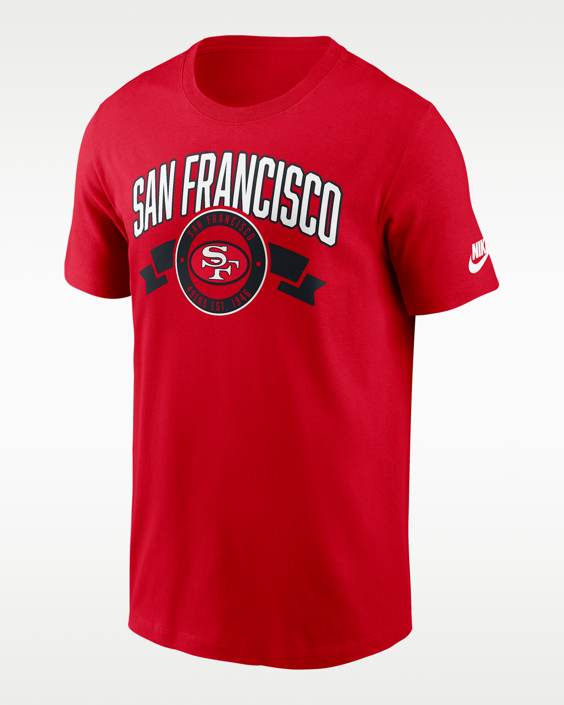 San Francisco 49ers Rewind Front And Back Hit Essential Men's Nike